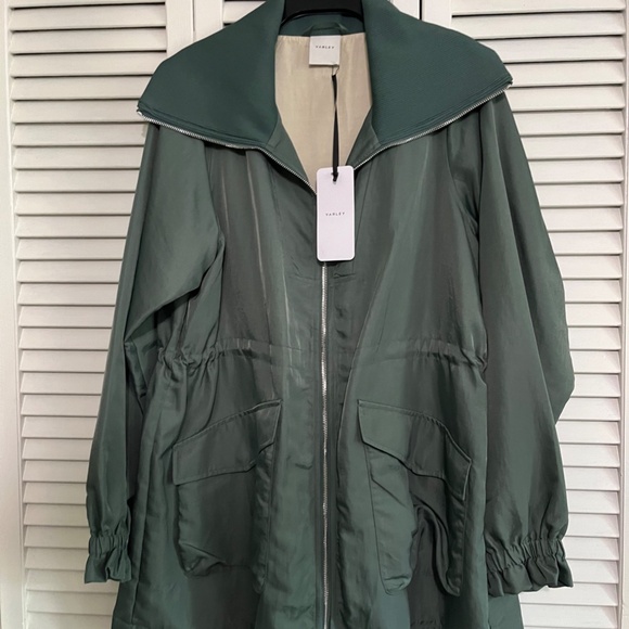 Varley Jackets & Blazers - NWT Varley Alison Varley Longline Jacket in Dark Forest, Size Large
